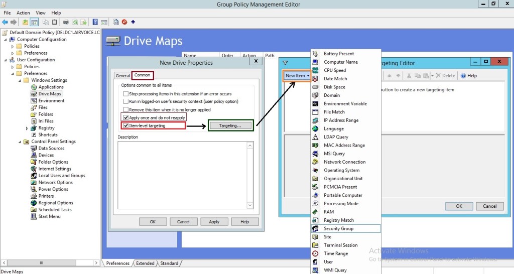 Drive Mapping Using Preferences Common Tab1 1024x546 