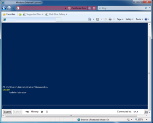 Windows PowerShell Web Access